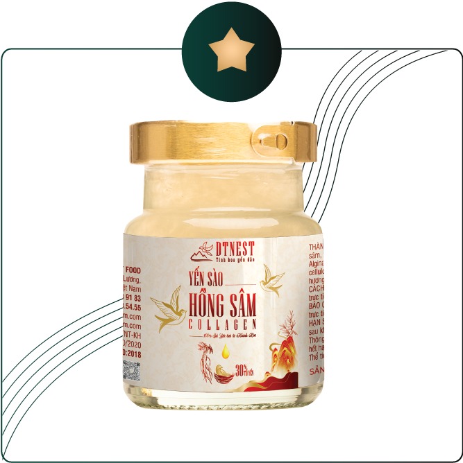 YẾN SÀO HỒNG SÂM COLLAGEN
